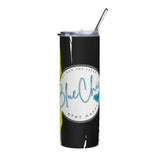 Abstract Tiger Premium Stainless Steel Tumbler 