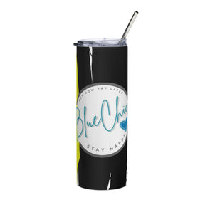 Abstract Tiger Premium Stainless Steel Tumbler 