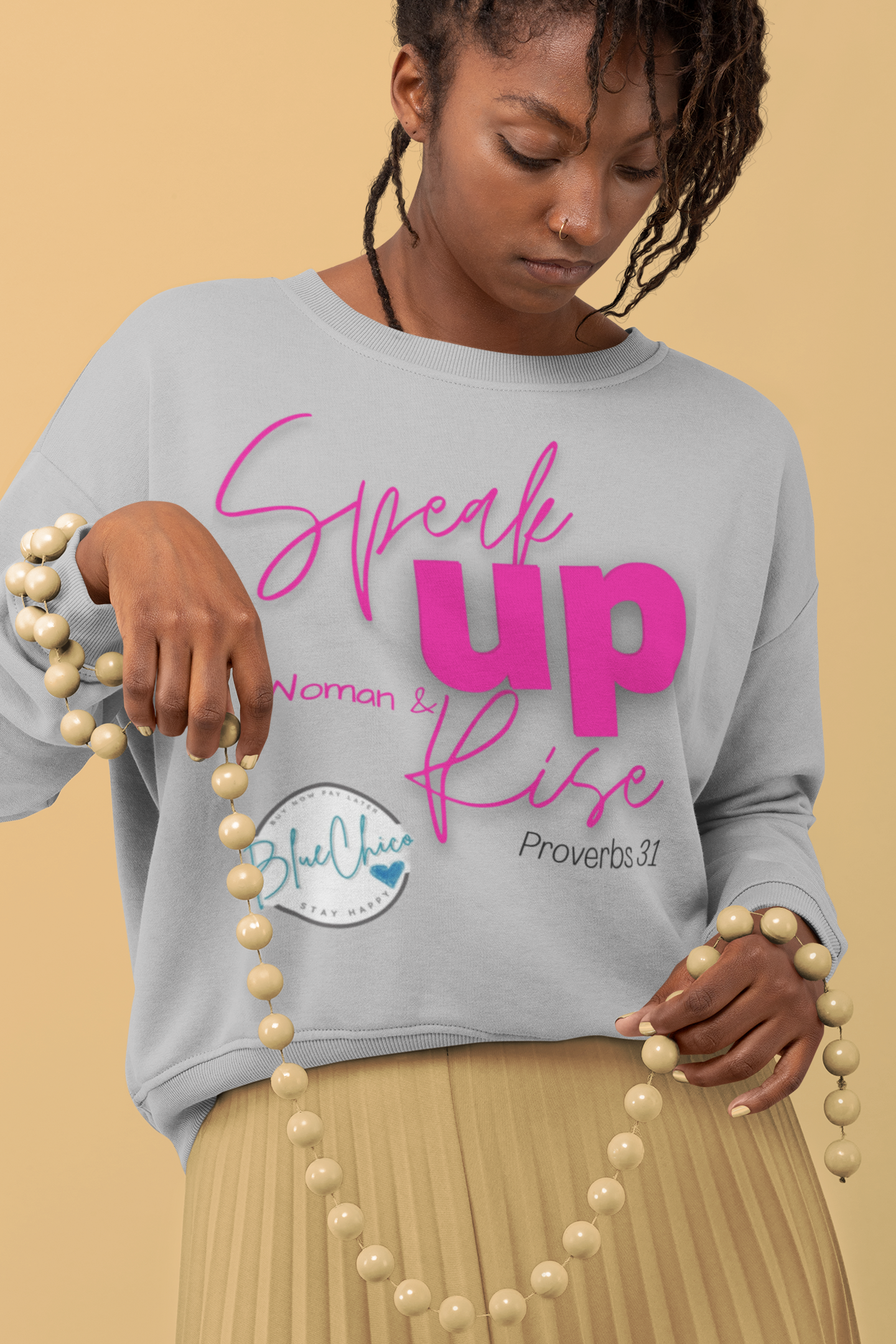 Proverbs 31 Woman Crewneck Sweatshirt 