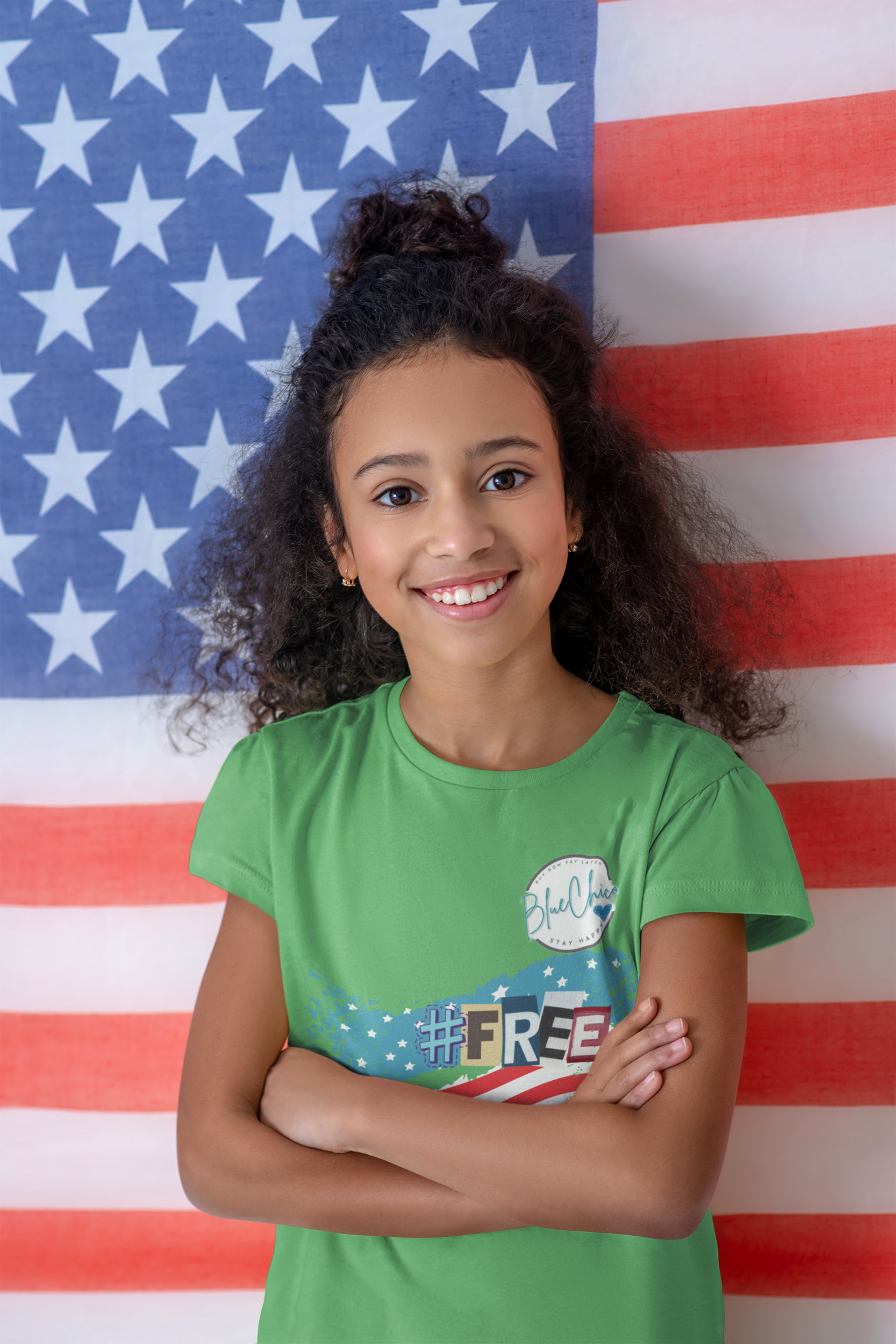 Blue Chico Kids Modern Freedom Tee 